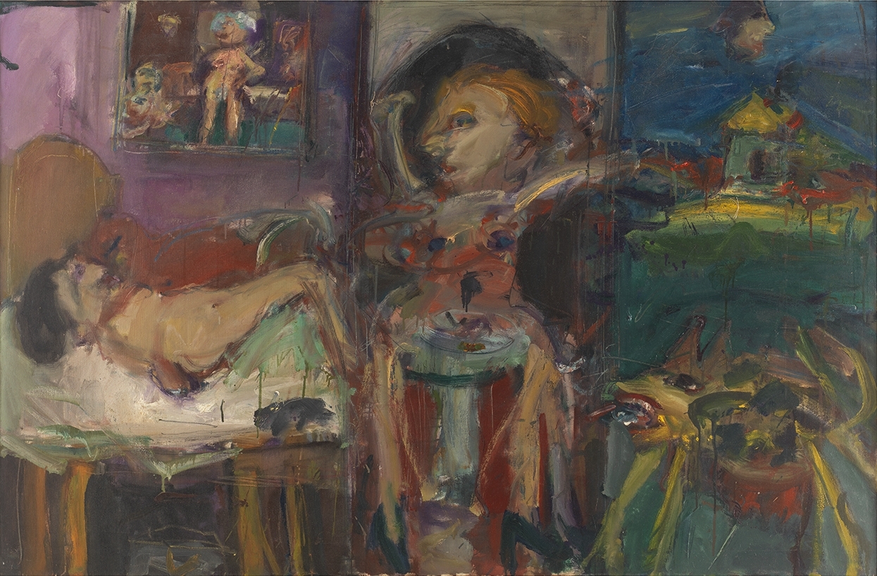 Life (Woman on Toilet), 1964, Oil on canvas