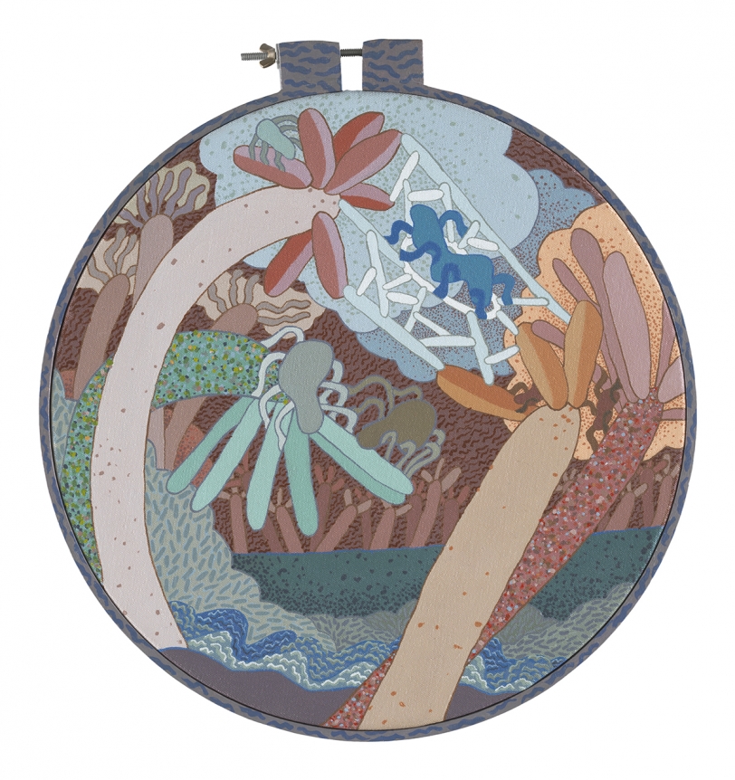 Untitled, 1973, Acrylic on canvas