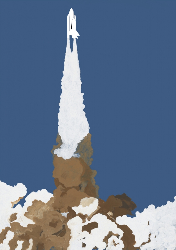 Allan D'Arcangelo, Shuttle, 1982