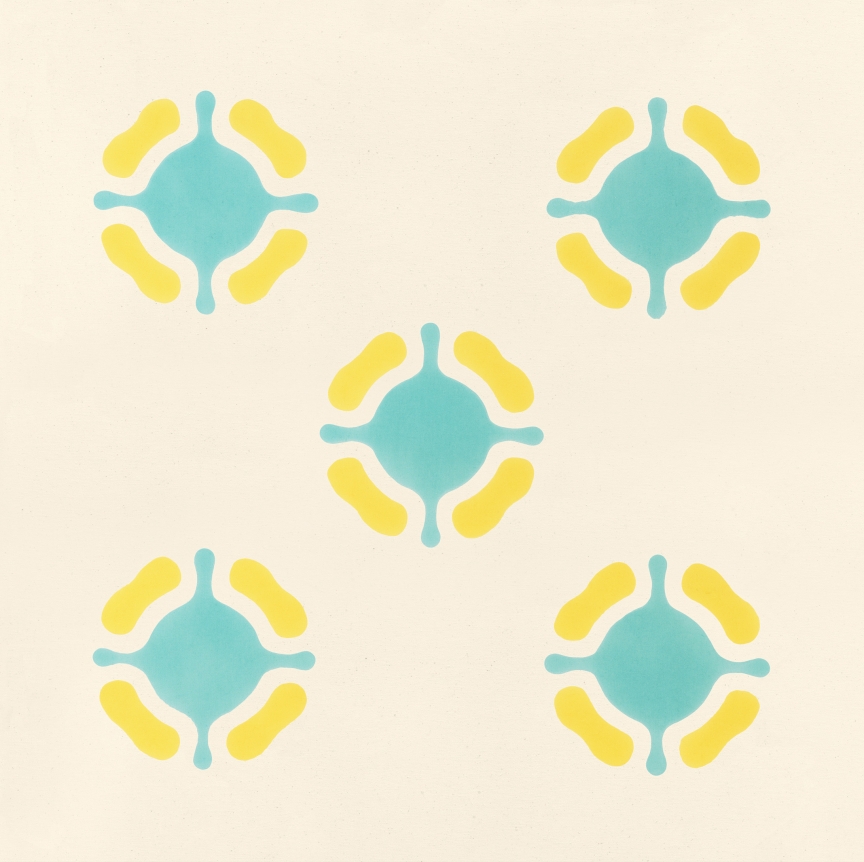 Untitled, 1964 Oil-based enamel on canvas