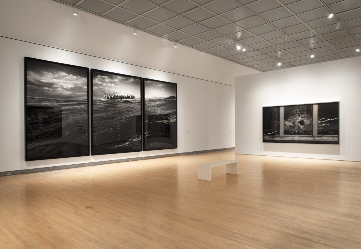Proof: Francisco Goya, Sergei Eisenstein, Robert Longo. Installation view, 2017. Brooklyn Museum.