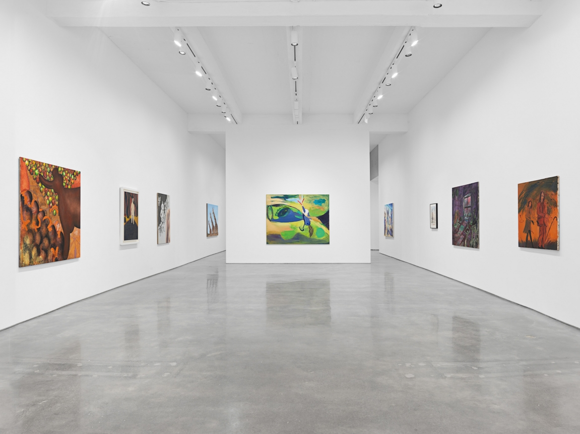 Sputterances. Installation view, 2017. Metro Pictures, New York