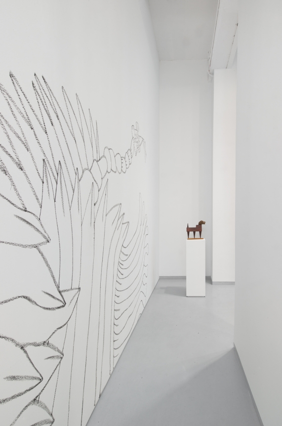 Miguel Cardenas. Installation view, 2019. Metro Pictures, New York.