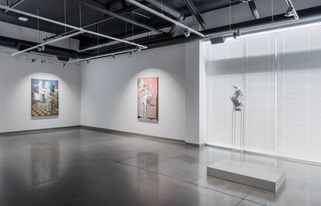 Front International: An American City. Installation view, 2018. Allen Memorial Art Museum, Oberlin College, Ohio.