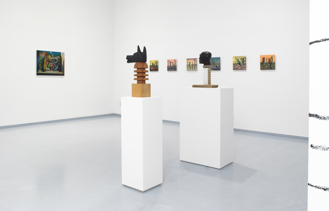 Miguel Cardenas. Installation view, 2019. Metro Pictures, New York.