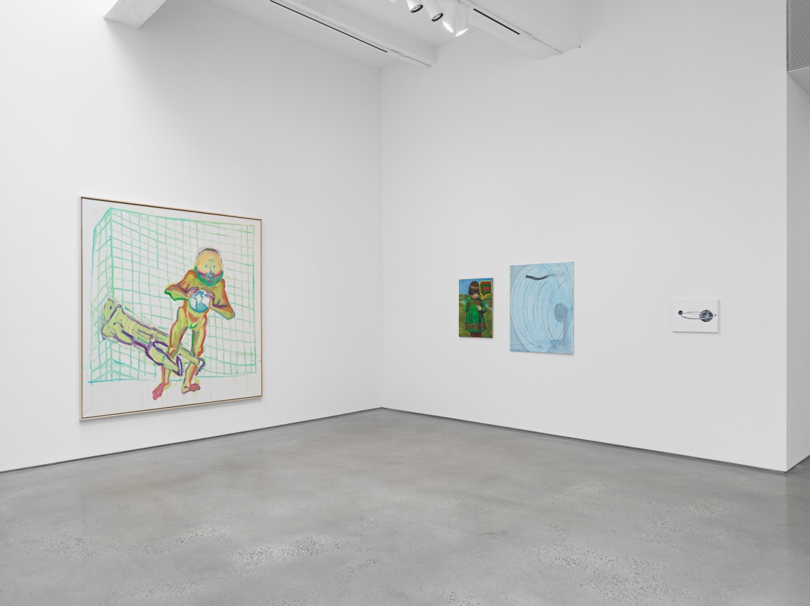 Sputterances. Installation view, 2017. Metro Pictures, New York