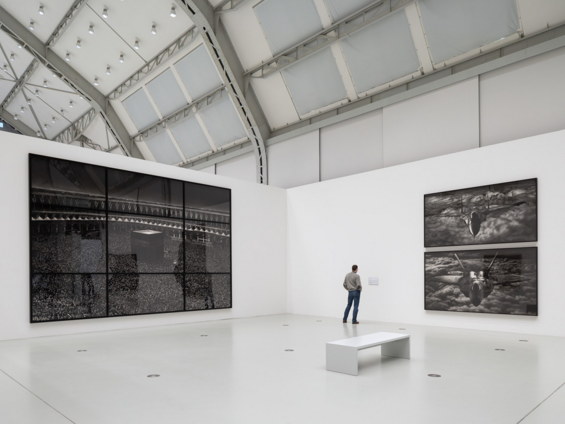 Proof: Francisco Goya, Sergei Eisenstein, Robert Longo. Installation view, 2018. Deichtorhallen Hamburg. Photo: Henning Rogge.