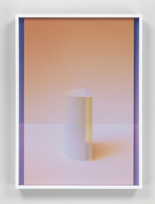 Setting Sun I, 2017. 2 digital C-prints, 20 x 14 1/2 inches (50.8 x 36.8 cm).