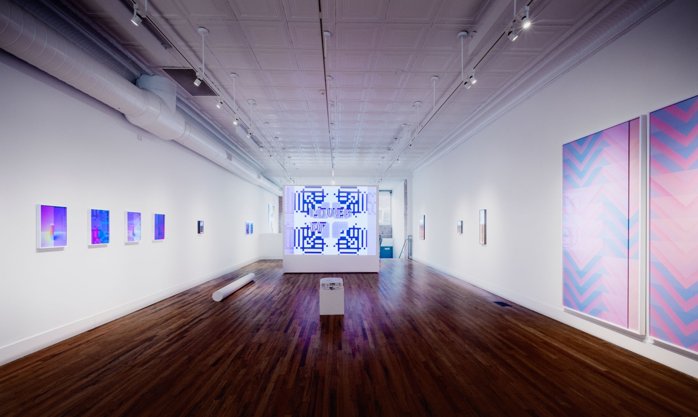 VanDerBeek + VanDerBeek. Installation view, 2019.