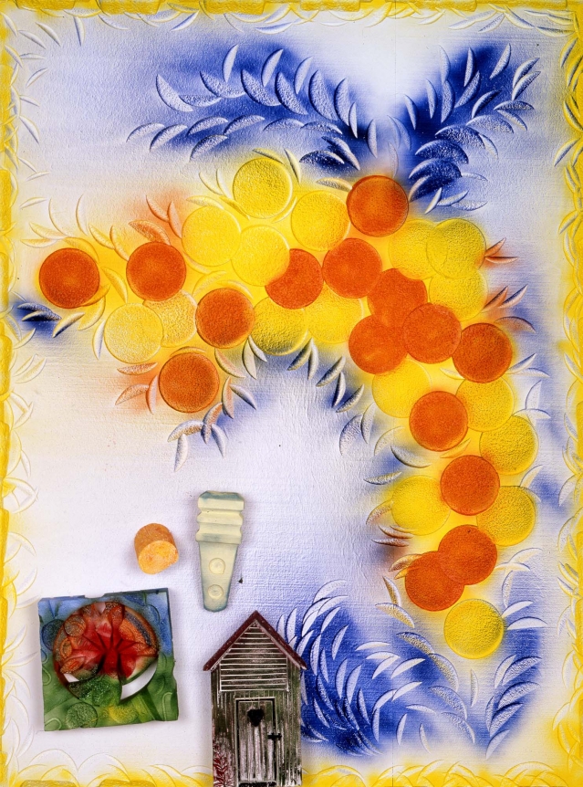 xHBy205z, 2006., Expanded & extruded polystyrene, spackle and paint, 103 x 78.5 x 12 inches (261.6 x 199.4 x 30.5 cm).