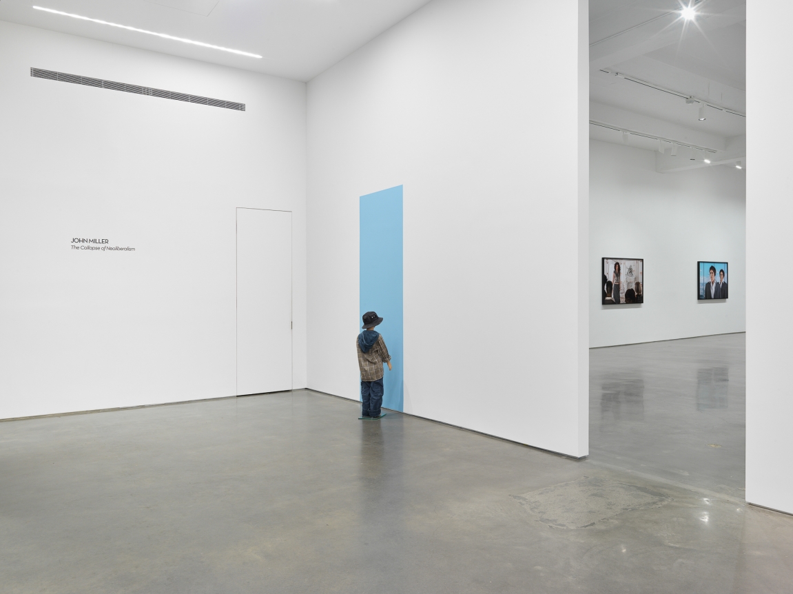 The Collapse of Neoliberalism. Installation view, 2020. Metro Pictures, New York.