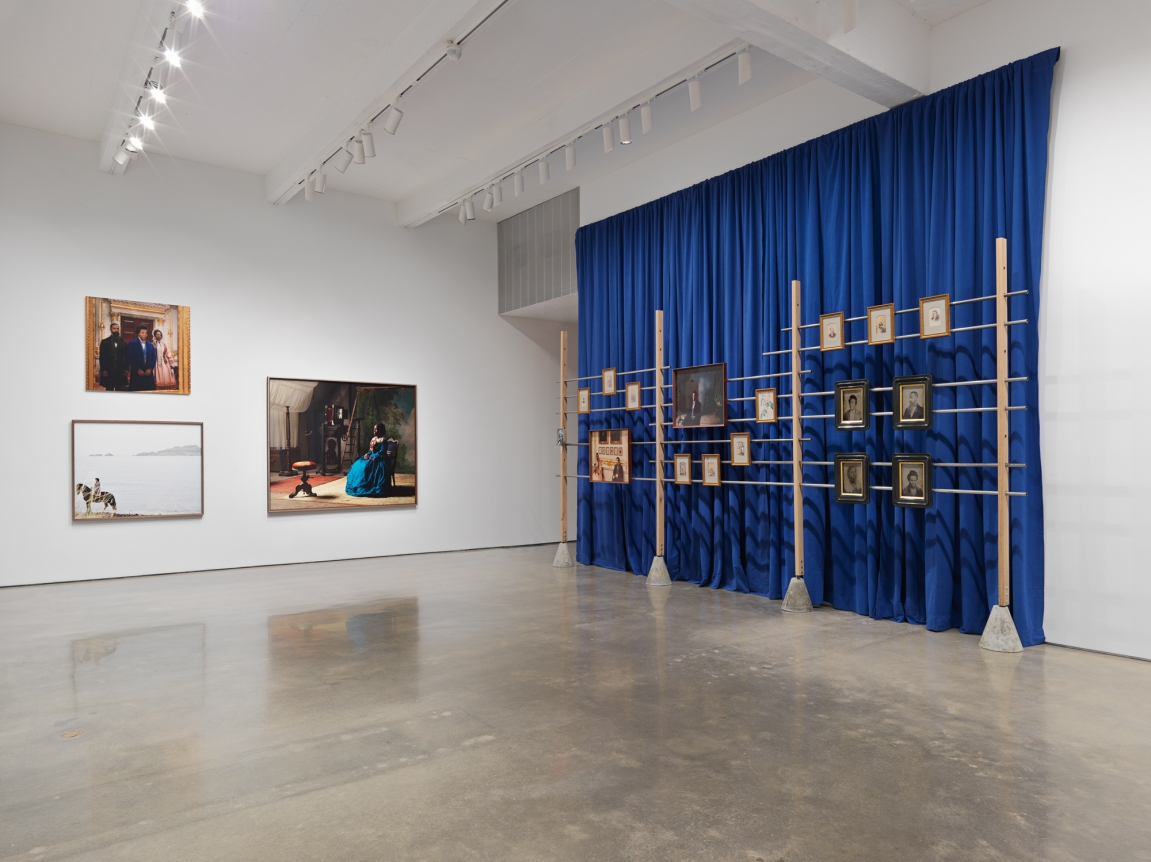 Isaac Julien, Lessons of the Hour–Frederick Douglass. Installation view, 2019. Metro Pictures, New York.