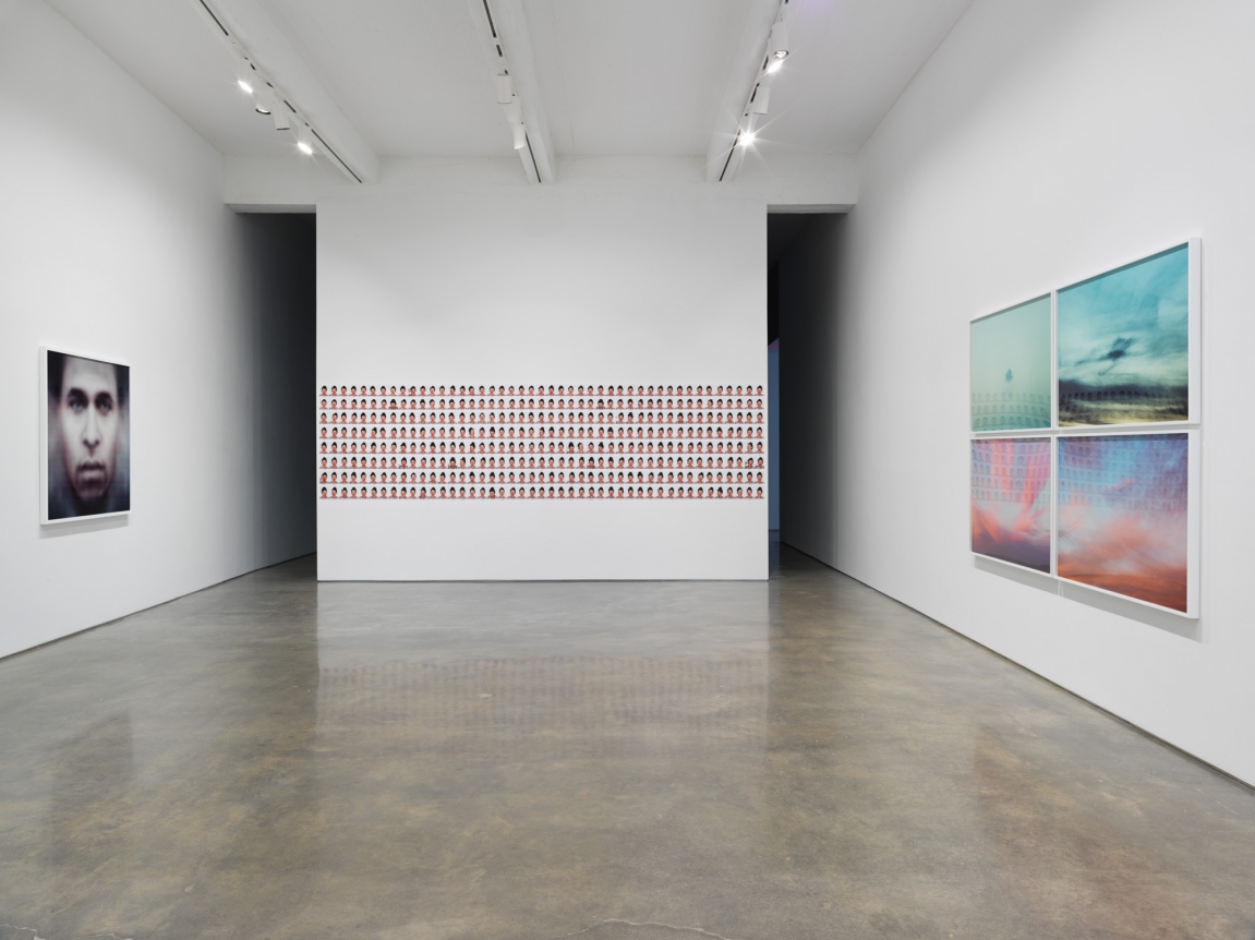A Study of Invisible Images. Installation view, 2017. Metro Pictures, New York.