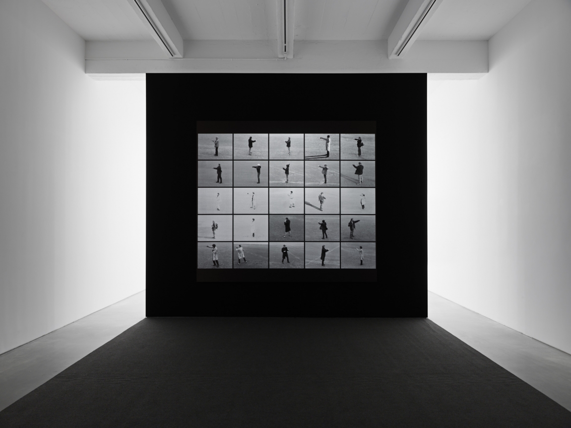 A Study of Invisible Images. Installation view, 2017. Metro Pictures, New York.