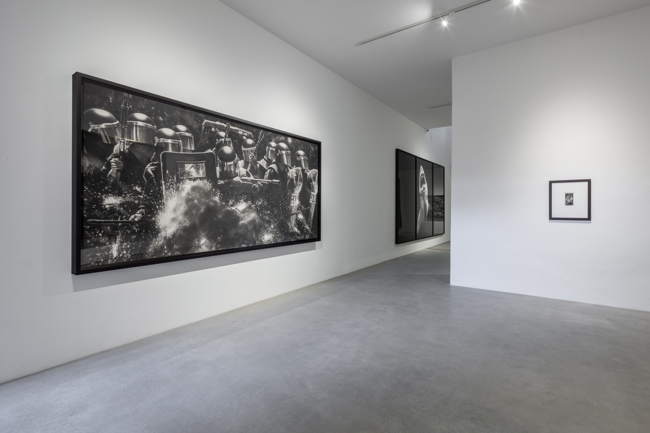 When Heaven and Hell Change Places. Installation view, 2019.