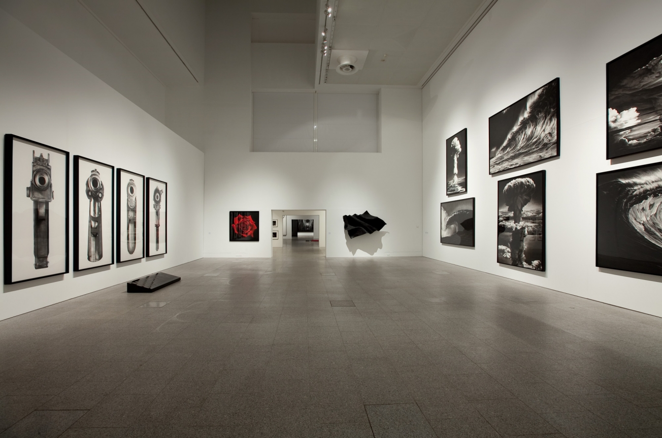 Robert Longo: A Retrospective. Installation view, 2010. Museu Coleção Berardo, Lisbon. Photo: David Rato.