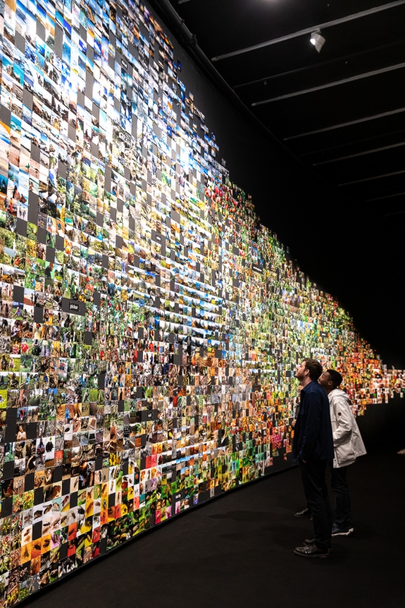 From 'Apple' to 'Anomaly.' Installation view, 2019. Barbican Centre, London.