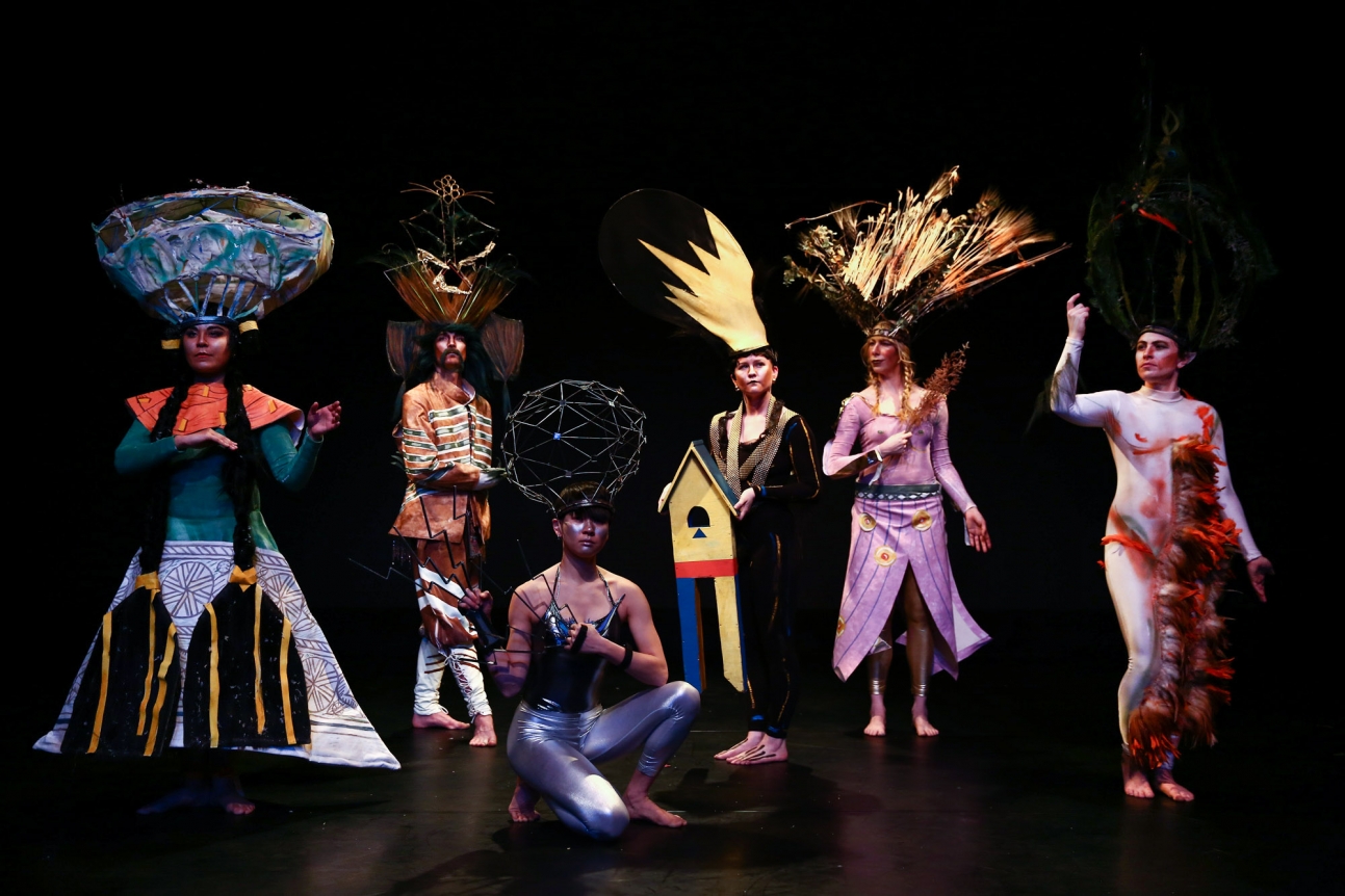Slavic Goddesses—A Wreath of Ceremonies. Performance still, 2017.