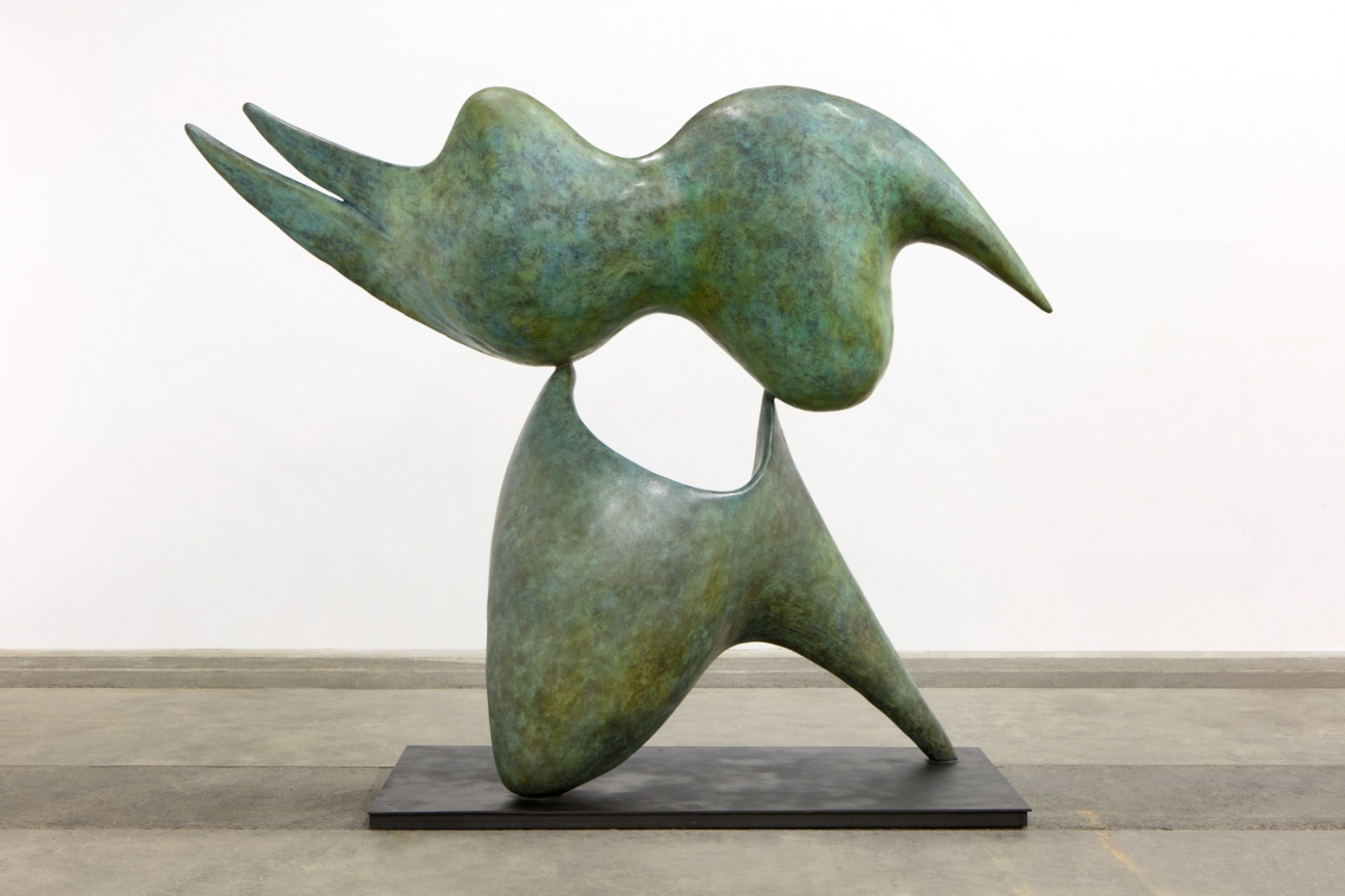 OCPD, 2019. Bronze, 102 3/8 x 123 1/4 x 47 1/4 inches (260 x 313 x 120 cm).