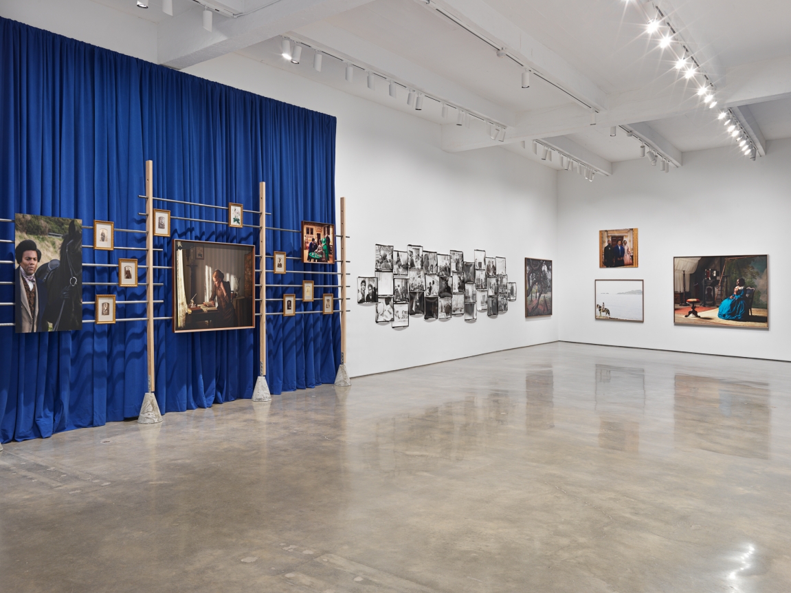 Isaac Julien, Lessons of the Hour–Frederick Douglass. Installation view, 2019. Metro Pictures, New York.