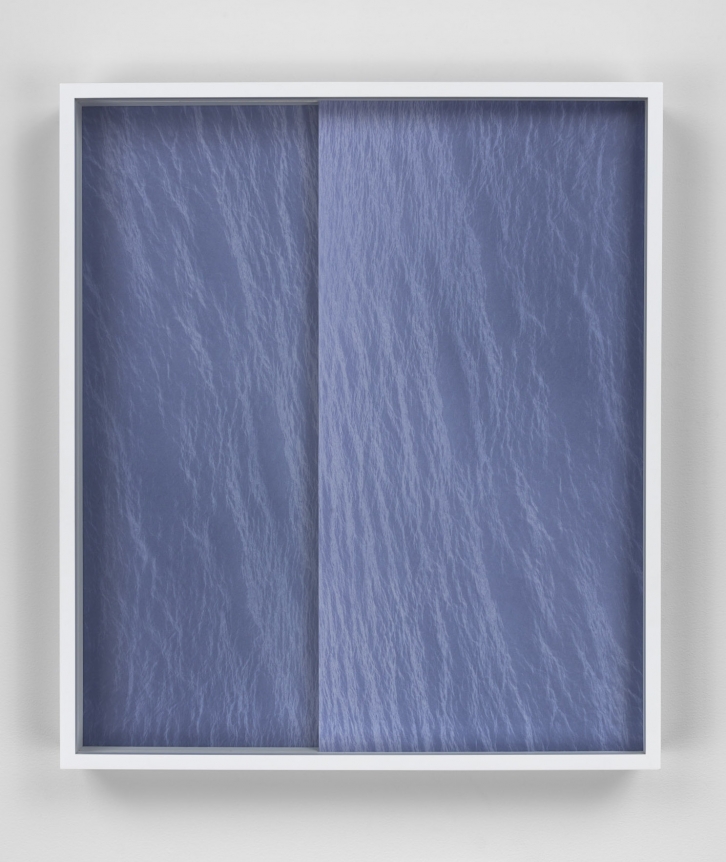 Sea/Eternal, 2015. 2 Digital C-prints, one mounted on aluminum, one on glass, 16 1/2 x 14 1/2 inches (41.9 x 36.8 cm).
