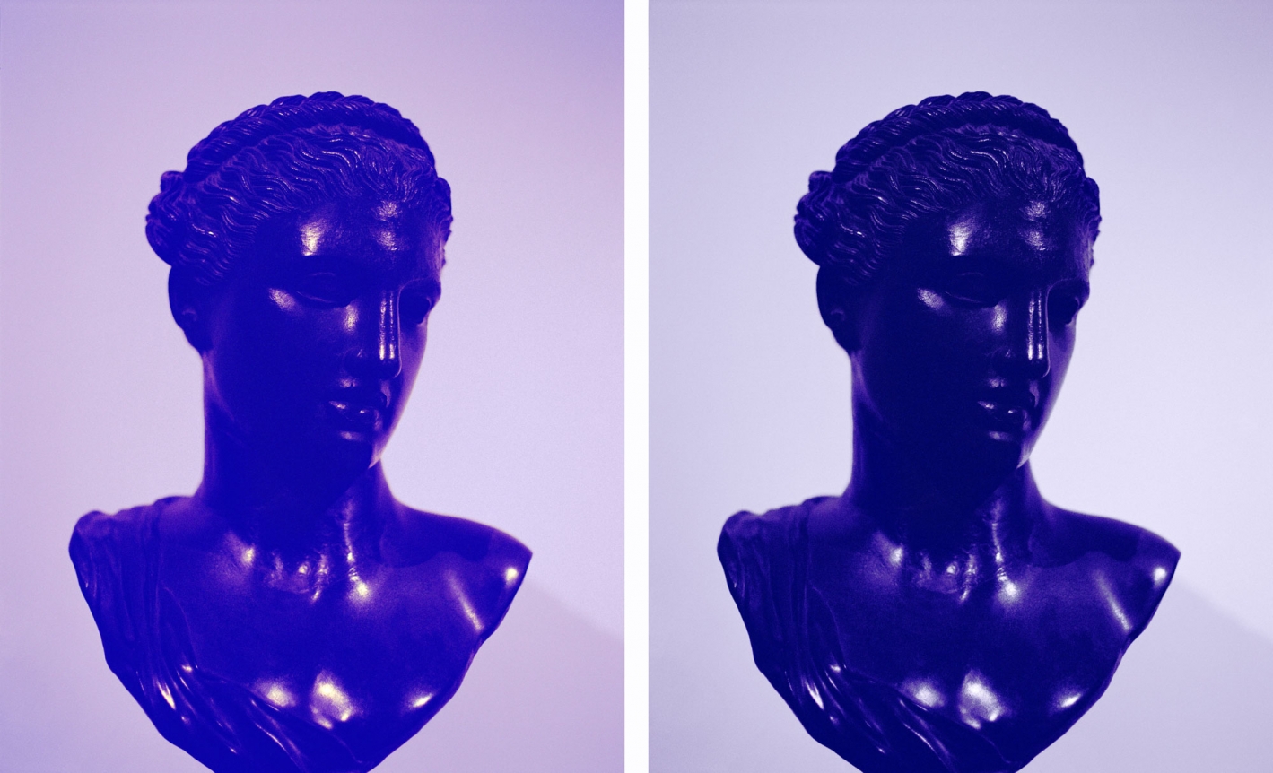 Roman Women VIII, 2013. 2 Digital C-prints, Each frame size 20 1/2 x 16 3/8 inches (52.1 x 41.6 cm).