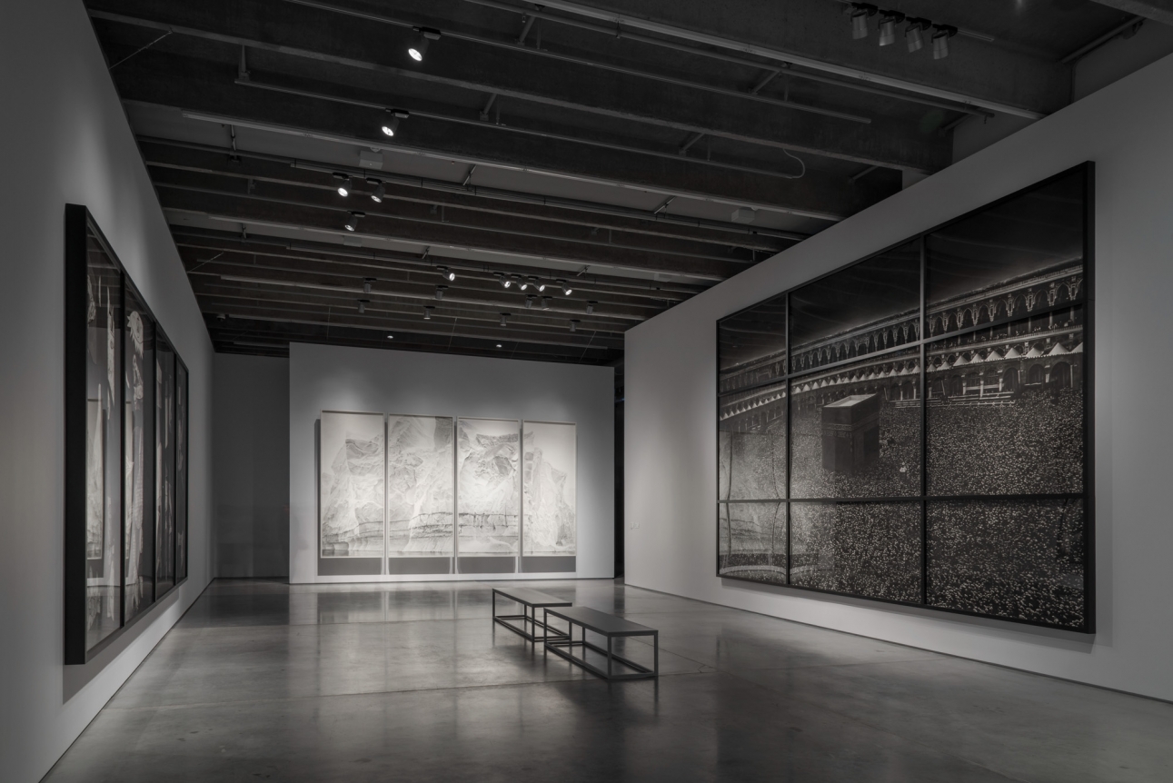 Proof: Francisco Goya, Sergei Eisenstein, Robert Longo. Installation view, 2016. Garage Museum, Moscow. Photo: Alexei Naroditsky.