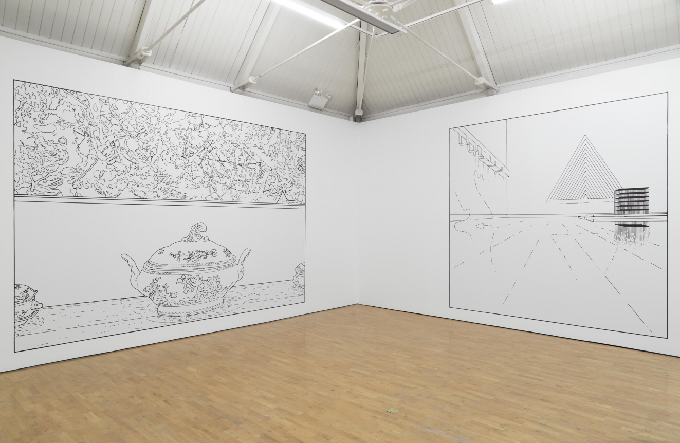 Installation view, "The Vanished Reality," 2016. Modern Art Oxford, United Kingdom. Photo: Ben Westoby. 