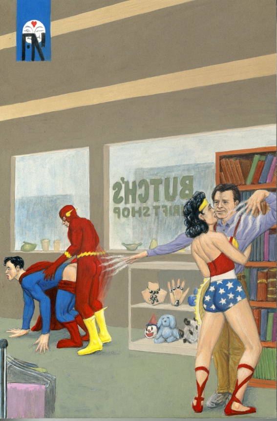 Dream Object: Paperback Cover (Superheroes), 2009.