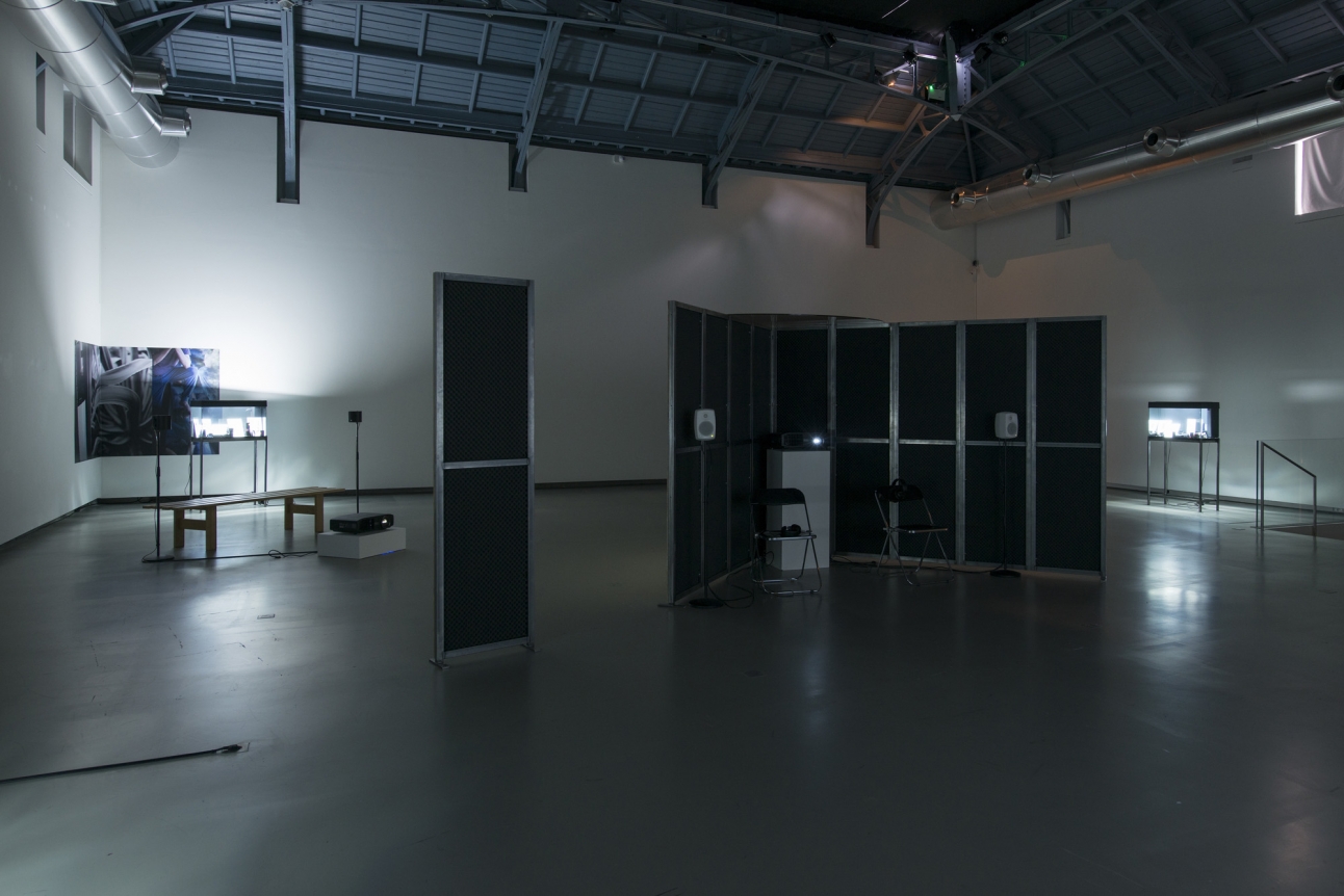Punctuations & Perforations. Installation view, 2017. La Verrière, Brussels.