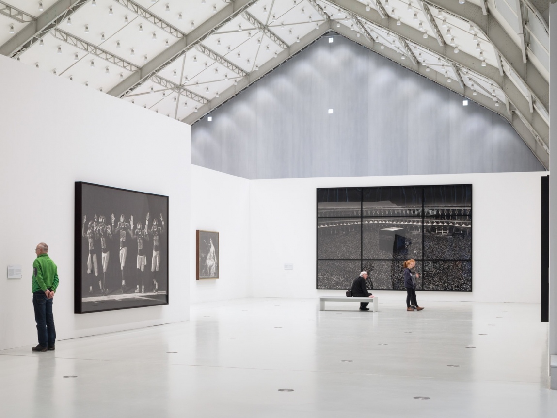 Proof: Francisco Goya, Sergei Eisenstein, Robert Longo. Installation view, 2018. Deichtorhallen Hamburg. Photo: Henning Rogge.