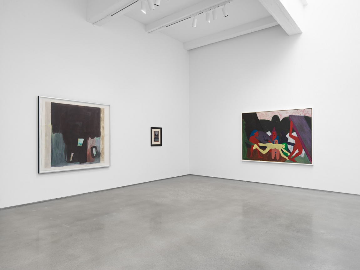 Sputterances. Installation view, 2017. Metro Pictures, New York