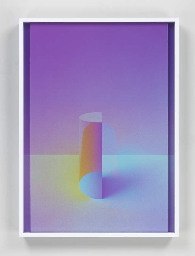Rising Moon III, 2017. 2 digital C-prints, 20 x 14 1/2 inches (50.8 x 36.8 cm).