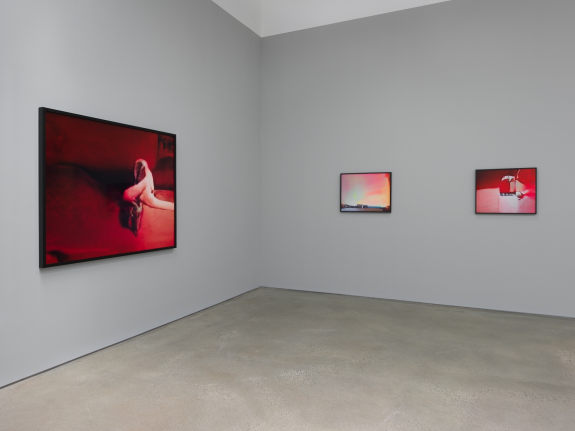 A Study of Invisible Images. Installation view, 2017. Metro Pictures, New York.
