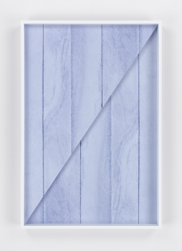 Threshold, 2015. 2 Digital C-prints, one mounted on aluminum, triangle on dibond, 24 x 16 inches (61 x 40.6 cm).
