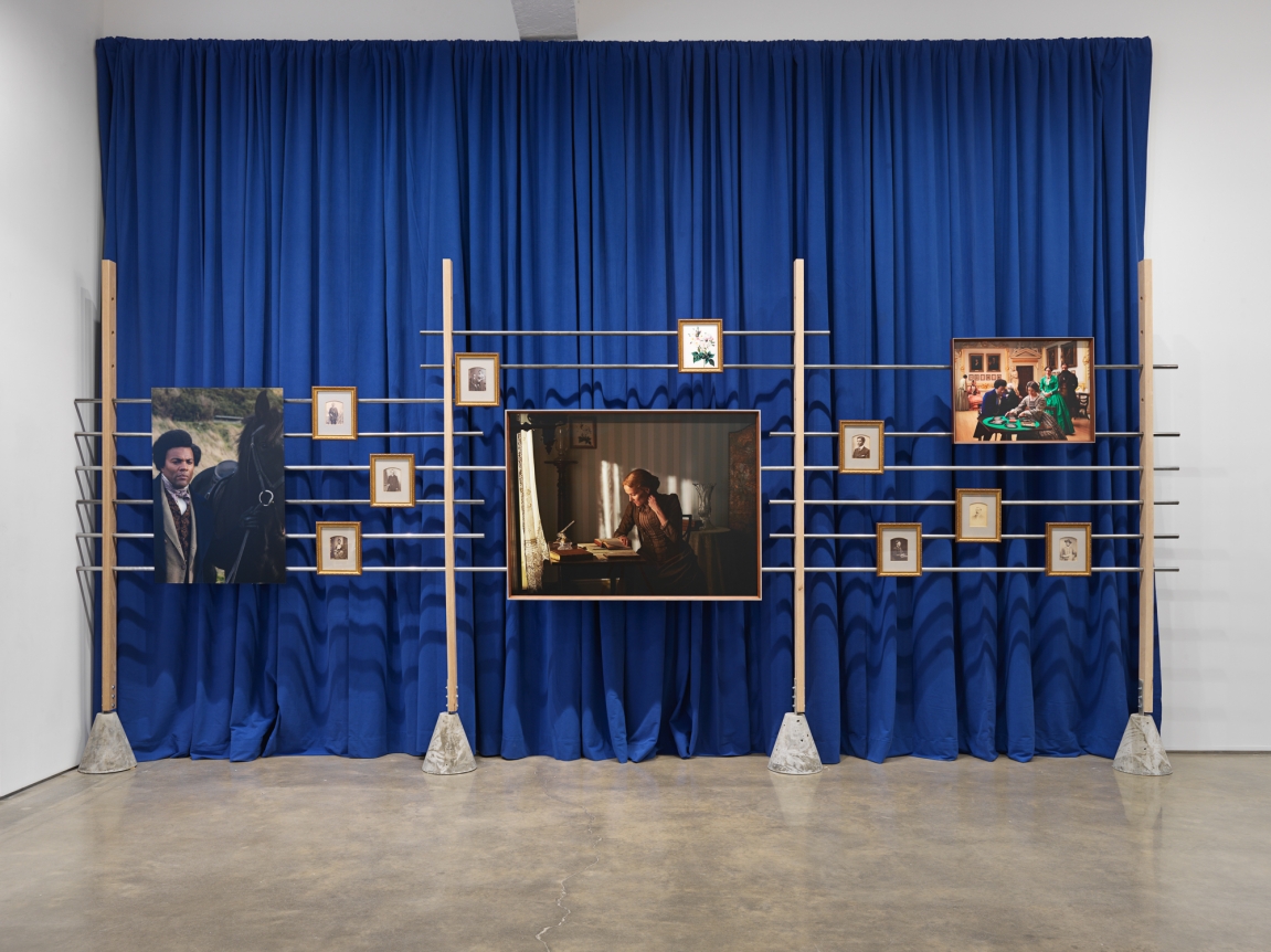 Isaac Julien, Lessons of the Hour–Frederick Douglass. Installation view, 2019. Metro Pictures, New York.