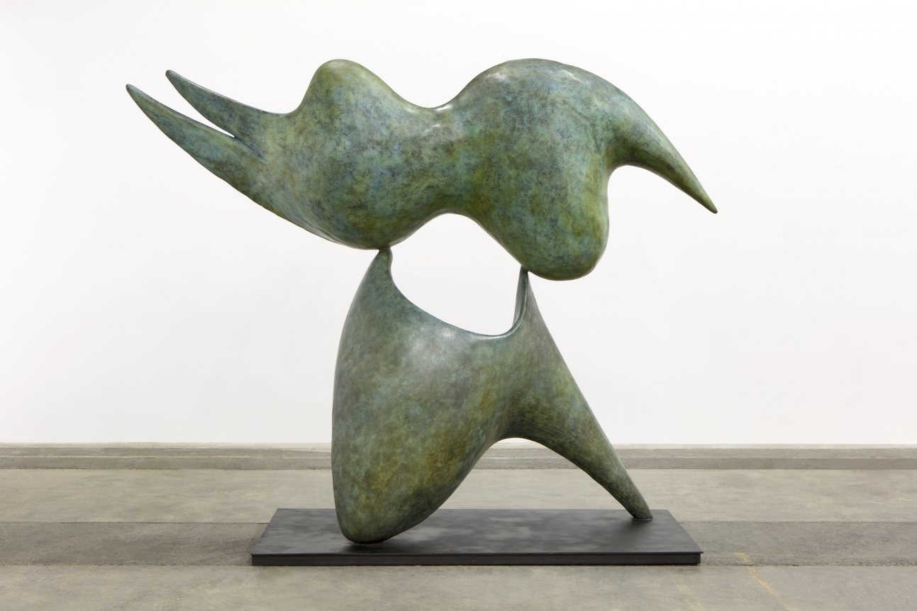OCPD, 2019. Bronze, 102 3/8 x 123 1/4 x 47 1/4 inches (260 x 313 x 120 cm). 