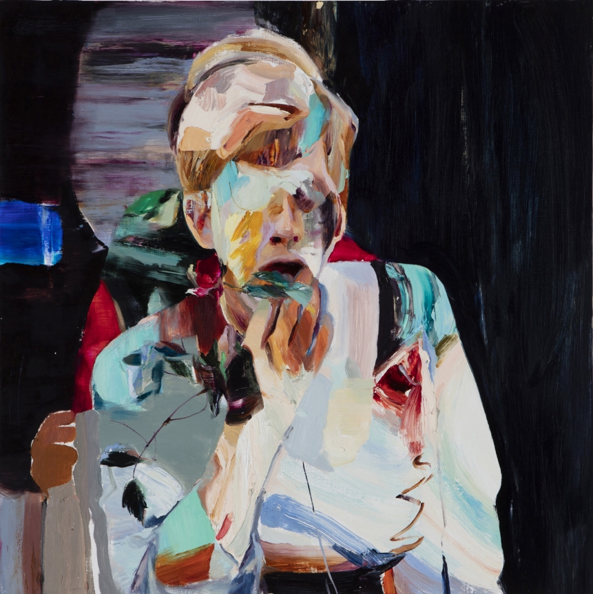 Jaclyn Conley Study (Railside Figure), 2021