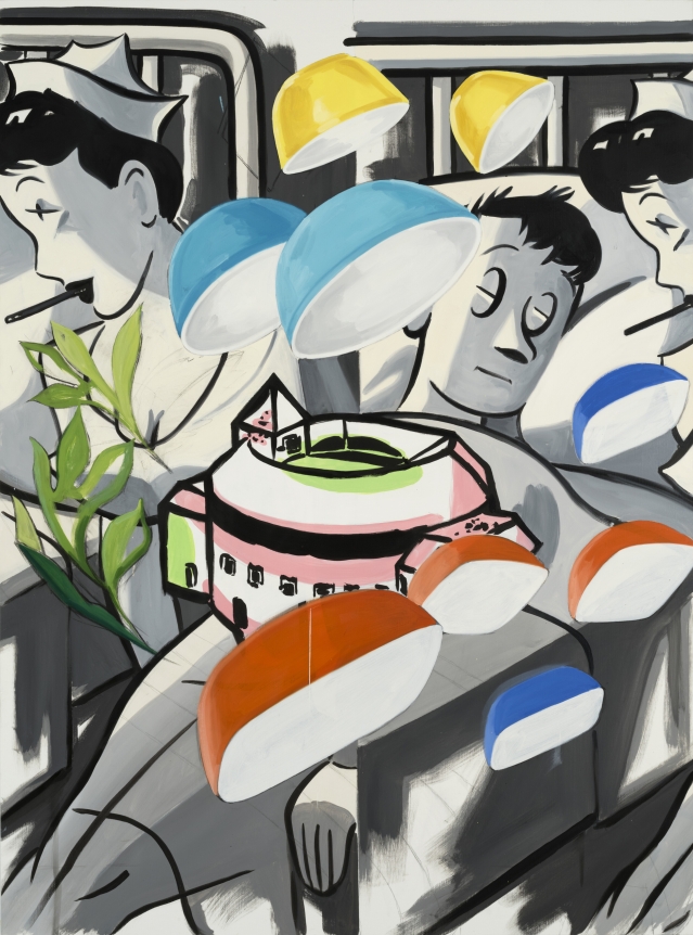 David Salle, The New Globe