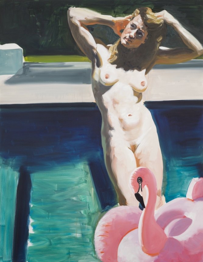 Eric Fischl Callie and the Swan Toy, 2016