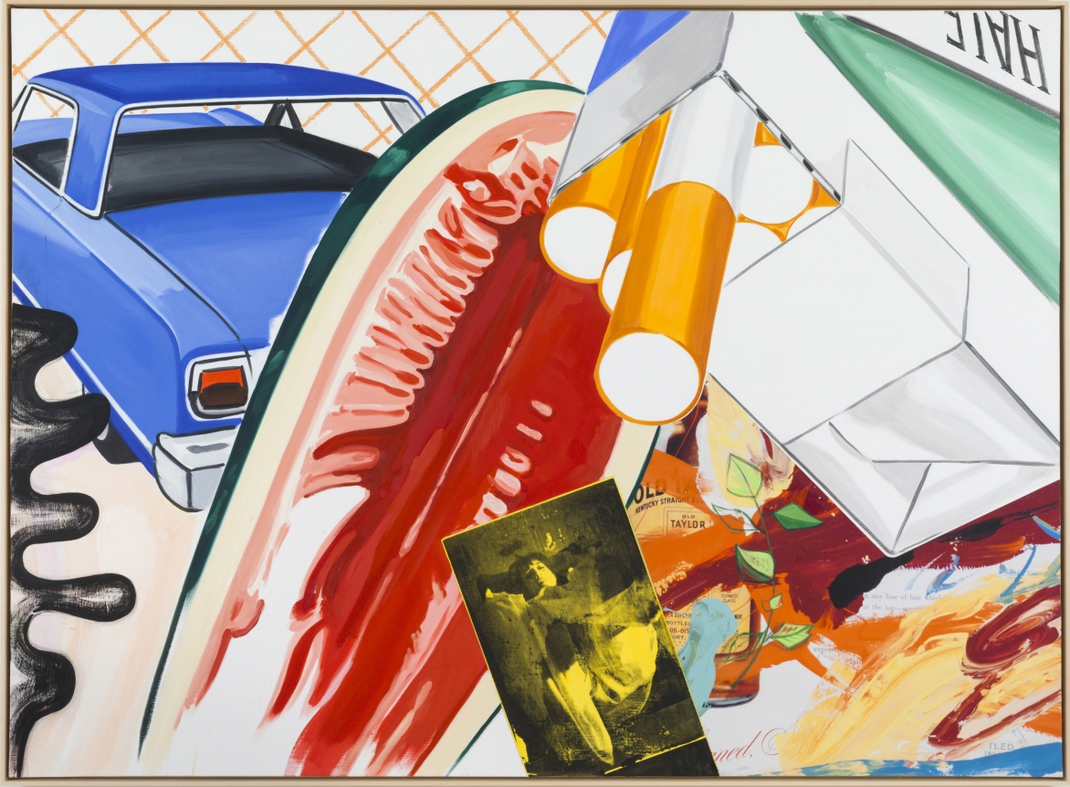 David Salle Portrait of Beverly, 2017