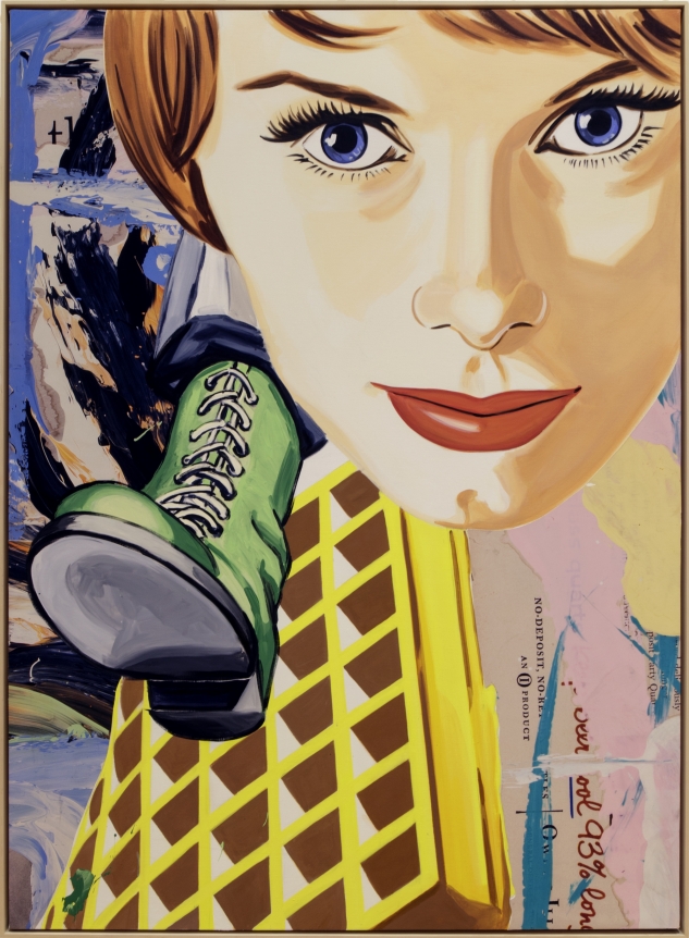 David Salle Lovely Manners, 2017