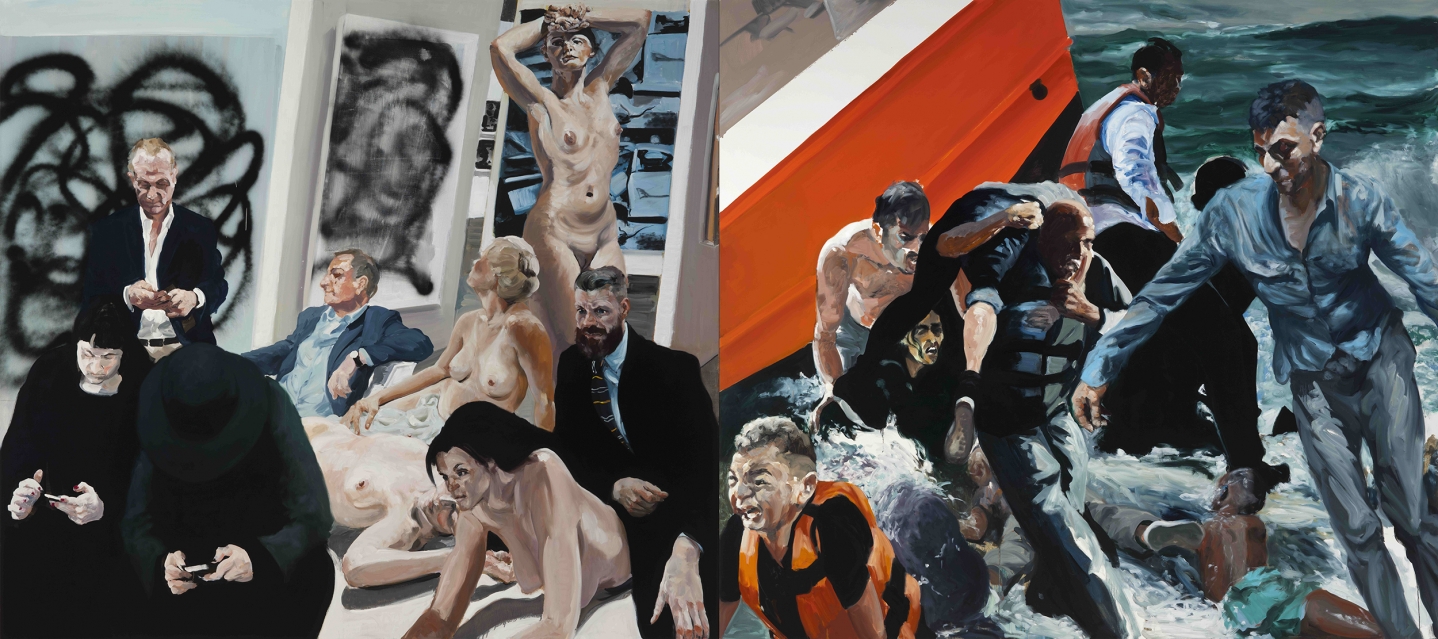 Eric Fischl Rift/Raft, 2016