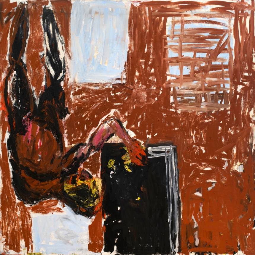 Georg Baselitz, Stars in the Window (Sterne im Fenster)