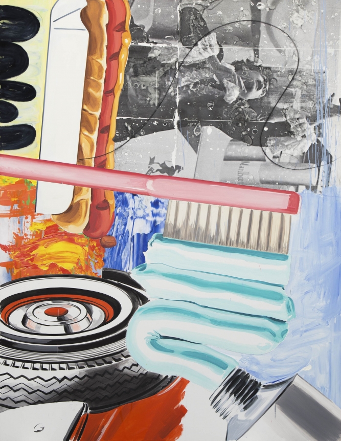 David Salle Self-Expression, 2015
