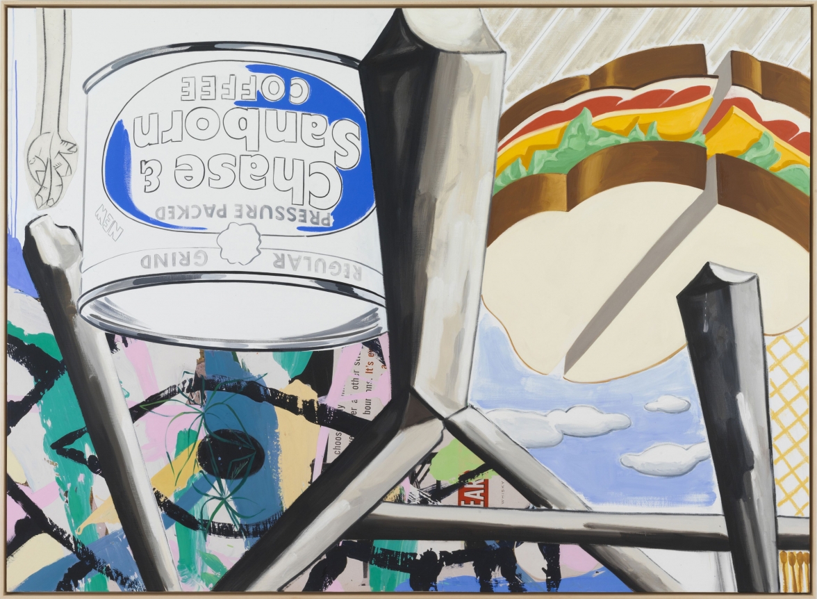 David Salle The Old Bars (after MH), 2017