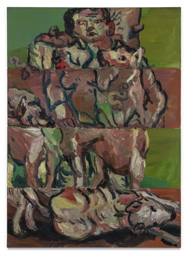 Georg Baselitz Der Jäger (The Hunter), 1966