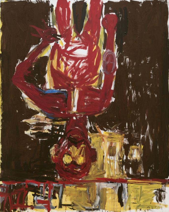 Georg Baselitz Edvard vorm Spiegel, 1982