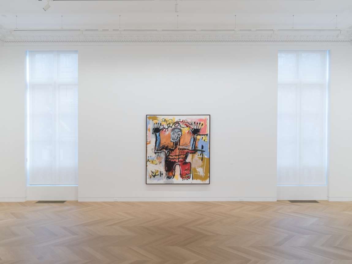 © Georg Baselitz. © Estate of Jean-Michel Basquiat. Licensed by Artestar, New York. Courtesy of Skarstedt, New York.