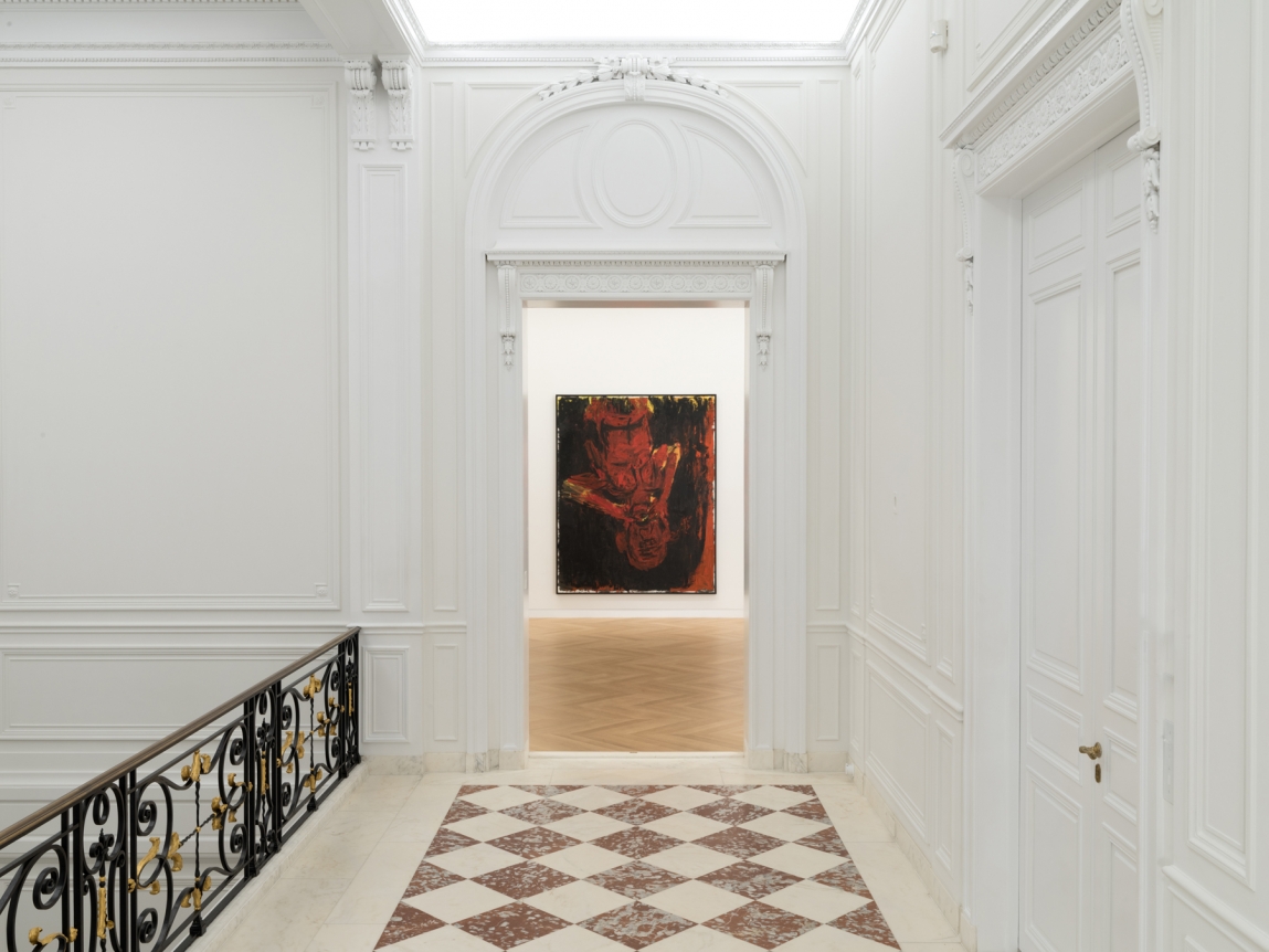 © Georg Baselitz. © Estate of Jean-Michel Basquiat. Licensed by Artestar, New York. Courtesy of Skarstedt, New York.